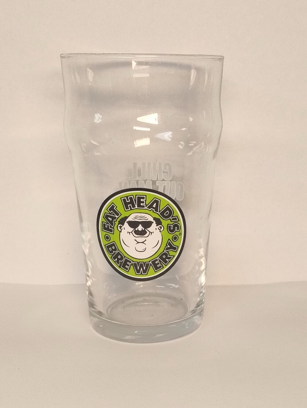Fat Head's Brewery beer Pint glass